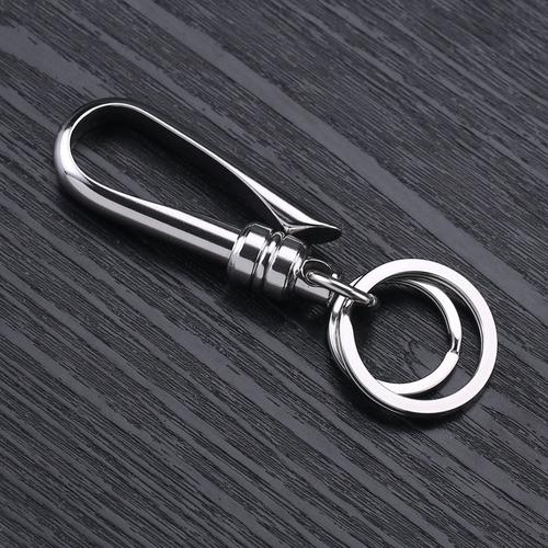 304不锈钢钥匙扣男士钥匙扣挂件锁匙扣钥匙链情侣礼物汽车钥匙扣